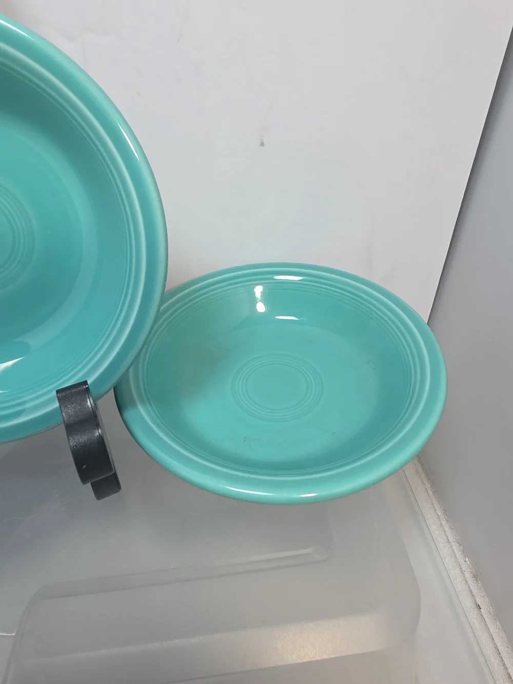 Fiesta Ware Turquoise Fruit Dessert Sauce Bowls 5.25